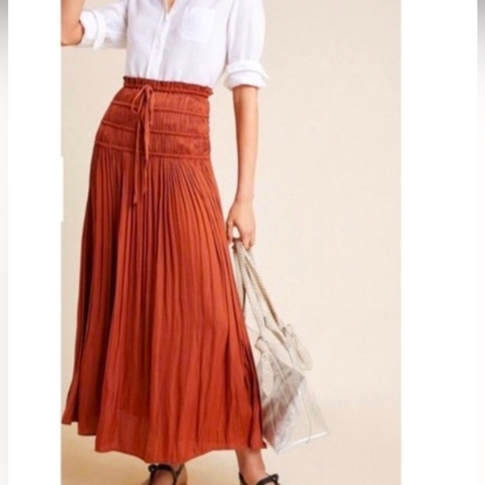 New Current Air yellow maxi skirt size xs